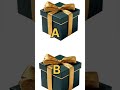 choose your gift box #gift #box #choose #chooseyourgift #giftbox #giftboxchallenge #ytshorts