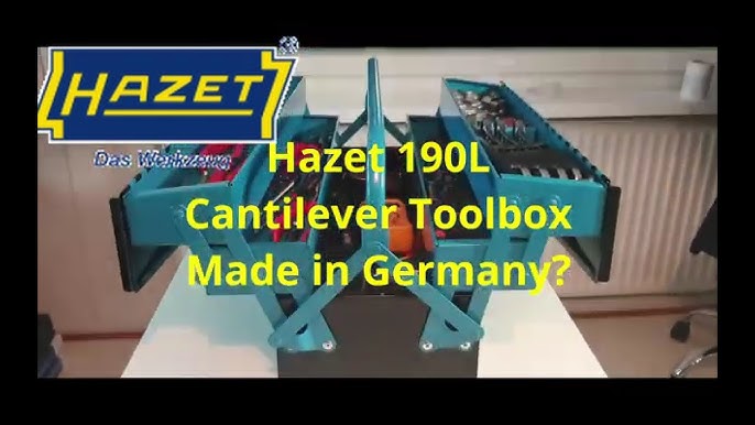 HAZET Werkzeugkoffer 190/79 - YouTube