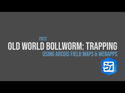 OWB Trapping 2022 Mobile Data Collection and Web Editing (Old World Bollworm)