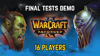 Warcraft 2: Reforged - Custom Map - Final Tests - CoOp 2 Players vs 14 A.I. 'Computer' Players