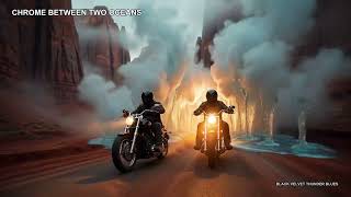 Chrome Between Two Oceans | Surreal Motorcycle Journey | Blues Rock Music Video