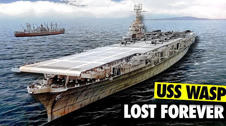 Why USS Wasp SANK | America’s Forgotten Aircraft Carrier