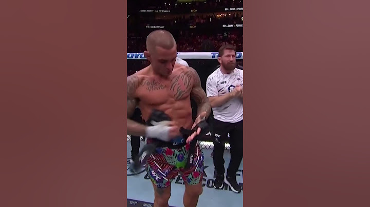 C'ÉTAIT LA DERNIÈRE DANSE POUR DUSTIN POIRIER, THE 'DIAMOND' TIRE SA RÉVÉRENCE !