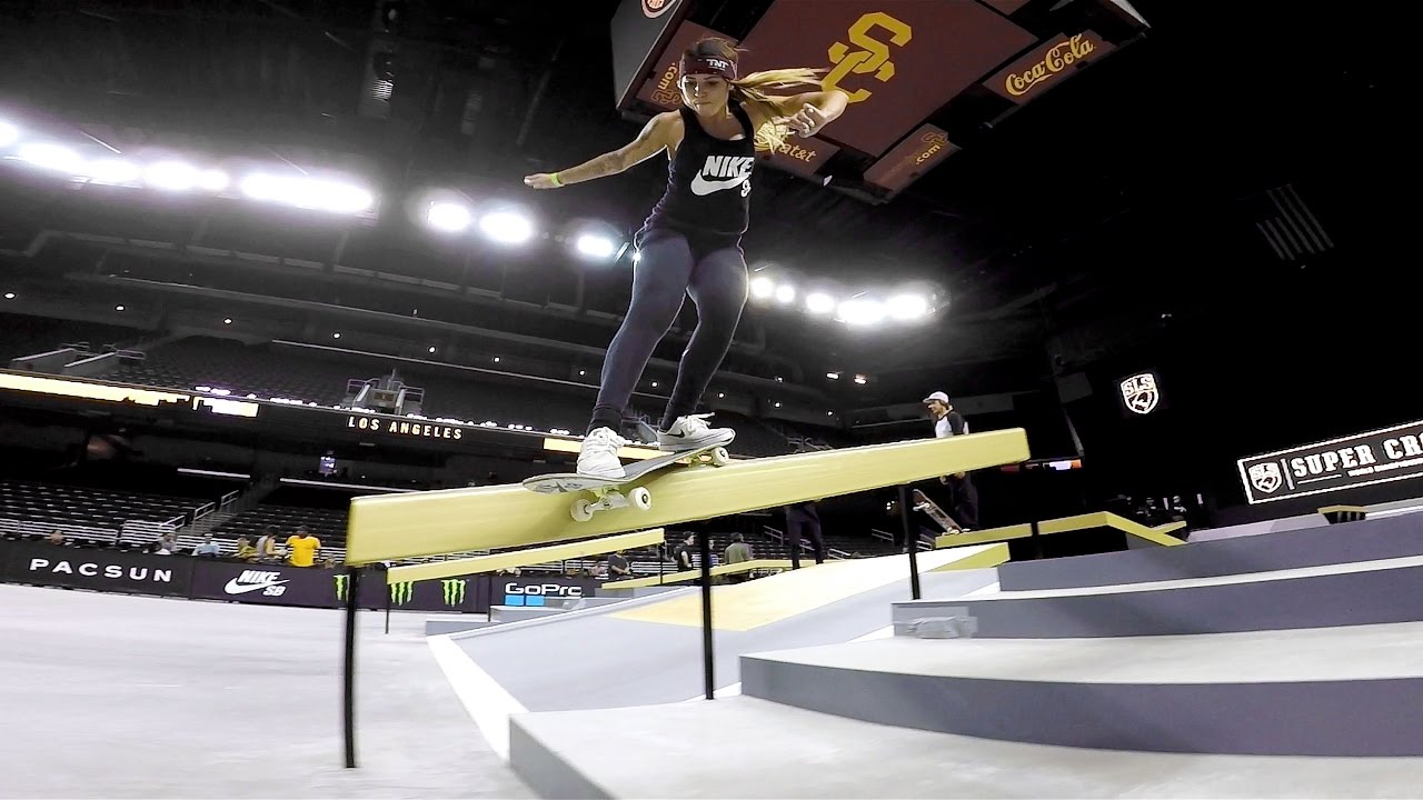 GoPro Skate Street League Super Crown Warm Up Session Los Angeles