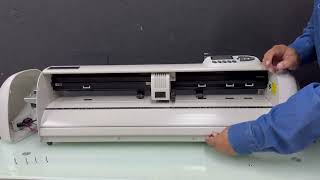 Como abrir un plotter de corte de vinil