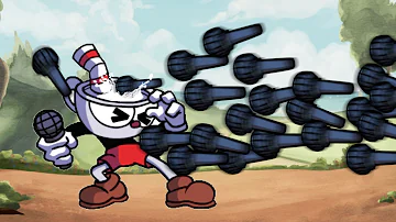 Indie Cross V1 - Cuphead but BF Keeps throwing mic at Cuphead (FNF VS CUPHEAD)