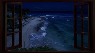1 Sleep With Window Open to The Ocean   Deep Sleeping With Relaxing Ocean Sounds