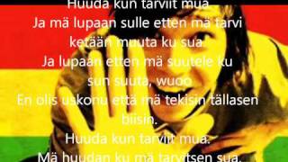 Juju - Huuda (lyrics) chords