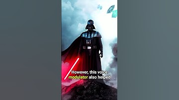 Why Does Darth Vader Use A Voice Changer? #shorts