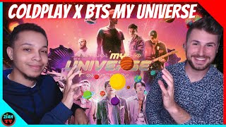 COLDPLAY X BTS MY UNIVERSE - REACTION!