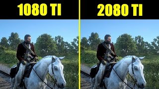 Red Dead Redemption 2 PC Ultra Graphics RTX 2080 TI Vs GTX 1080 TI Frame Rate Comparison