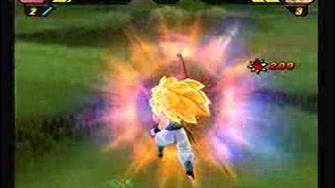 dbz tenkaichi 2 - Kid buu V.s ssj3 Gotenks