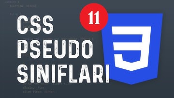 11 - Css Dersleri - Pseudo Sınıfları 1