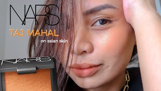 NARS TAJ MAHAL SWATCH & APPLICATION on Asian Skin