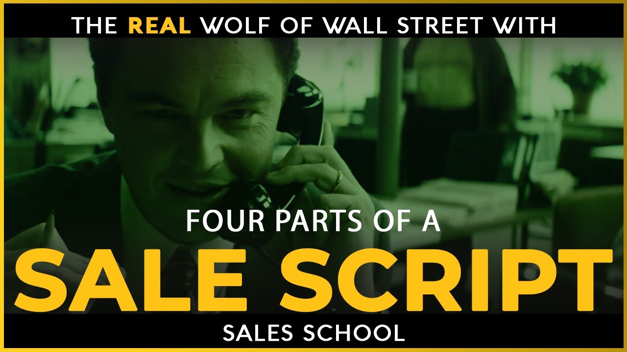 Four Parts Of A Sale Script | Free Sales Training Program | Sales ...