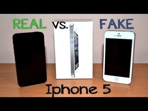 Video: How To Distinguish An IPhone 5 From A Chinese Counterfeit
