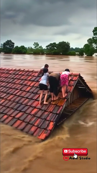 ✨ Welcome to Suasana menegangkan saat terjebak banjir bandang#shortsviral