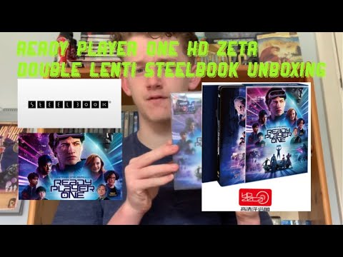 Ready Player One HD Zeta Double Lenti Steelbook Unboxing upload image