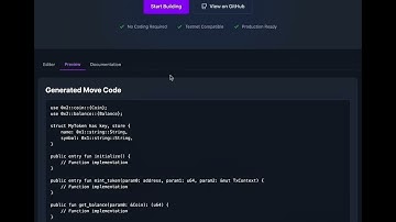 NoCodeMove: Visual Smart Contract Development for Sui Blockchain
