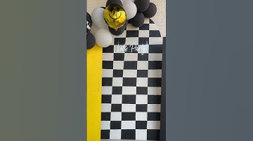 DIY Arch Background Process! #diy #birthday #diyprojects #mom