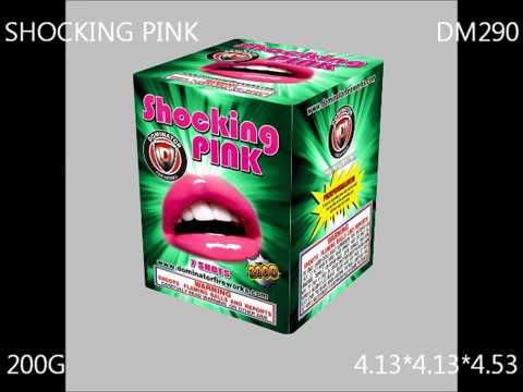1.4G FIREWORKS: DM290 SHOCKING PINK (GREAT FOR GENDER REVEAL)