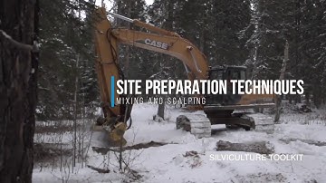 Silviculture Toolkit - MIXING AND SCALPING