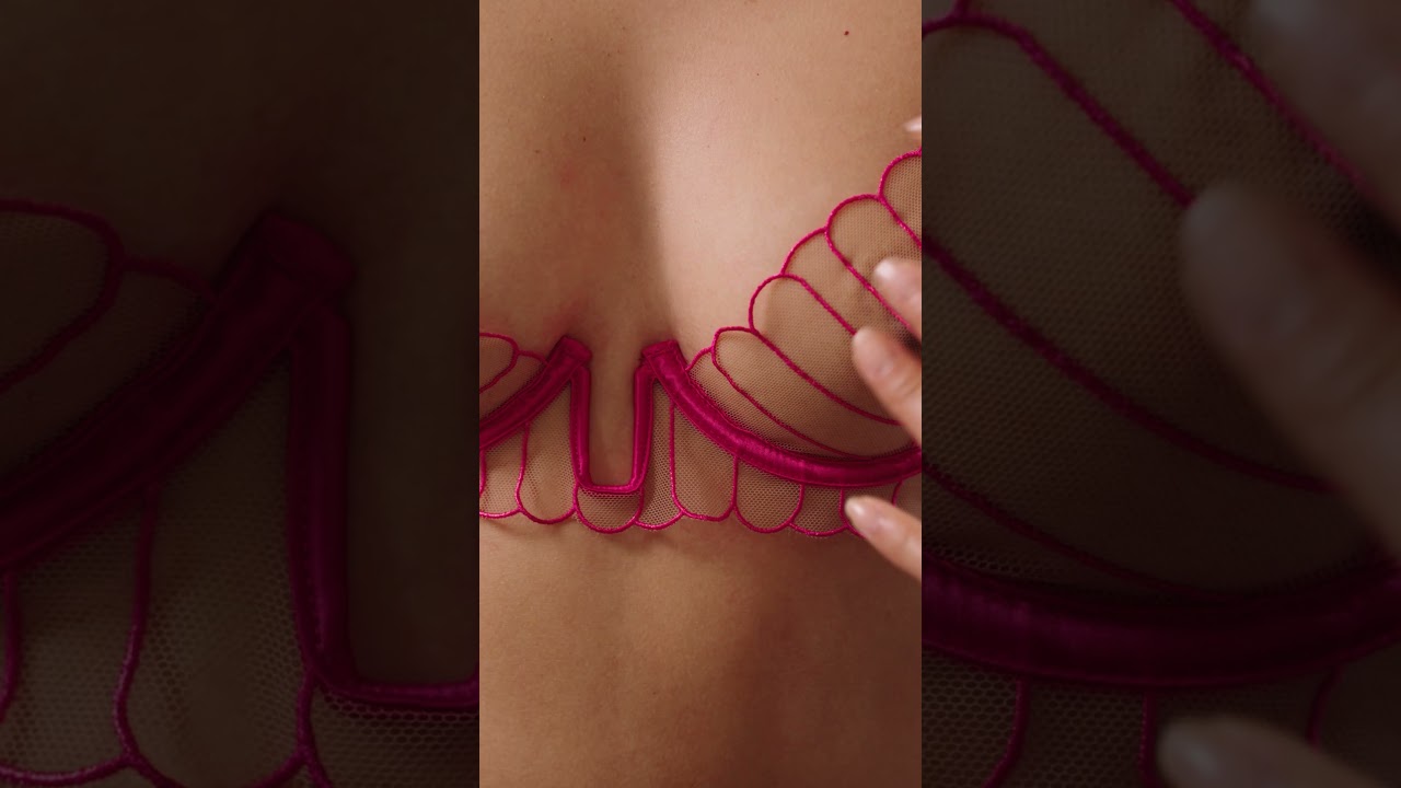 Bluebella X Emily Trends: Комплект Imogen в розовом цвете