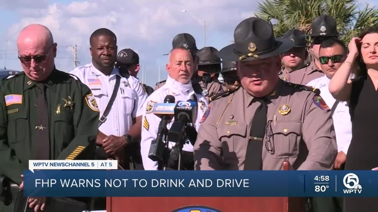 FHP urges drivers not to drink and drive New Year's Eve - YouTube