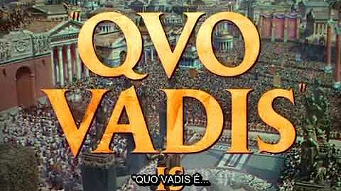 Quo Vadis (1951)  Teaser Trailer Legendado