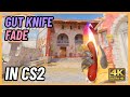★ CS2 Gut Knife Fade | CS2 Knife In-Game Showcase [4K]
