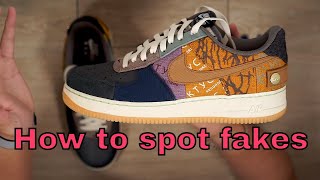 How To Legit Check You Cactus Jack Air Force 1: Nike x Travis Scott AF1  #cactusjack #travisscott - YouTube
