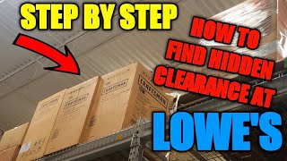 HOW TO FIND HIDDEN CLEARANCE AT LOWE'S | STEP BY STEP GUIDE | $86 CRAFTSMAN TOOLBOX #loweclearance screenshot 4