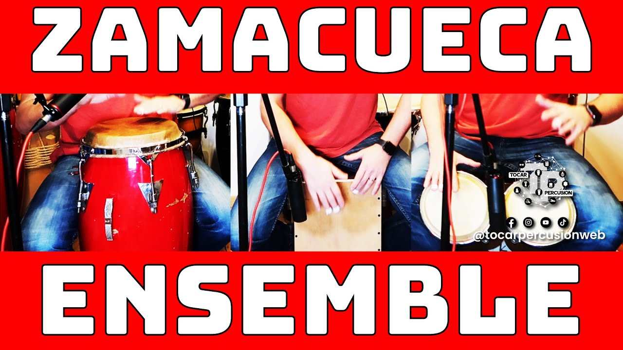 Percusión para todos | Aprendé a Tocar el Ritmo ZAMACUECA en Congas