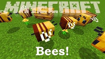 Minecraft Bees Explained - 1.15 What You Need To Know