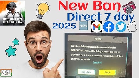 How To Ban Bgmi ID for 7 day || secure any bgmi account || Safe And Trusted