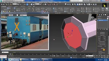 Tutorial on Modeling and texturing an Indian Train bogie in 3dsmax ( Part 1)
