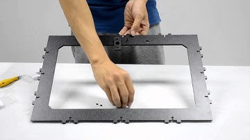 6  Upper Panel--  Geeetech Duplicator 5 DIY dual extruder 3D Printer assembly