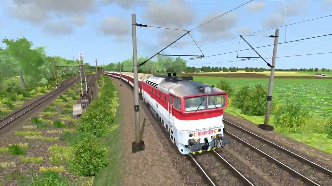 Krátka jazda s fiktívnim sp1276 s Kútnej hory