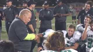 Brett Taylor Post Game Speech to Lancer Varsity Team
