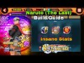 Naruto the last build guide  main defense  support   nxb nv