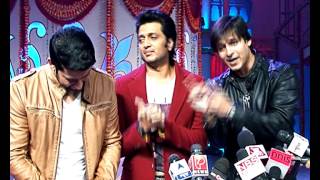 Vivek Ritesh n Aftaab promotes their film on a Tv show