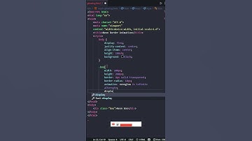 Neon Glowing Border | HTML & CSS UI #htmlwebdesign #shorts #css #coding
