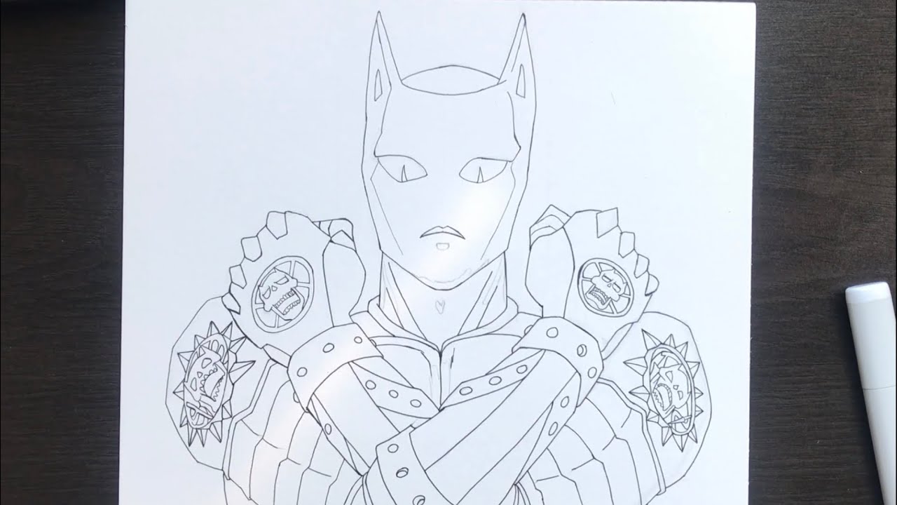 Sketched Yotsuba in a Jojo(Killer Queen's) Pose : r/5ToubunNoHanayome