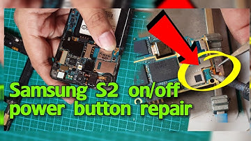 Samsung s2 on off power button repair | i9100 | i9100g