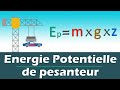 Énergie potentielle de pesanteur 