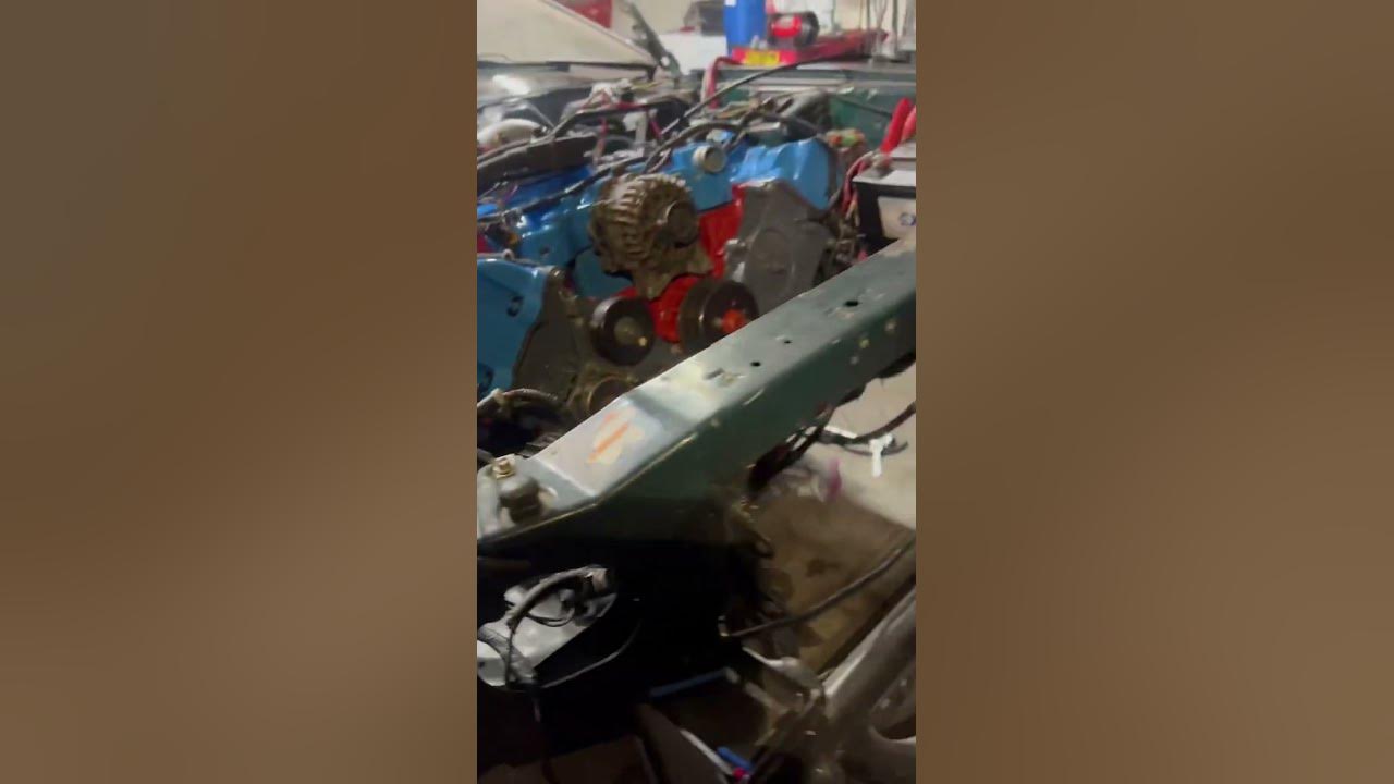 5 4 2v ported heads hps intake first start after build youtube