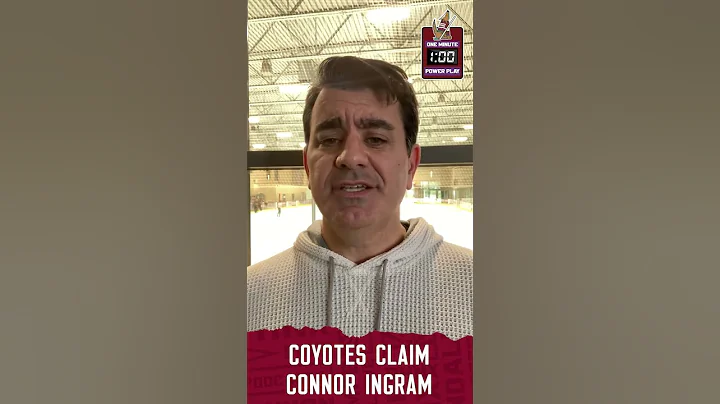 Arizona Coyotes claim goaltender Connor Ingram, Cl...