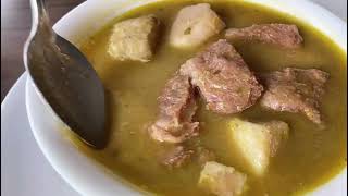 Villar Hermanos Menu, Dominican Republic