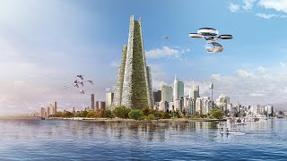 THE LINK, A Vertical City For 200,000 People / Luca Curci Architects