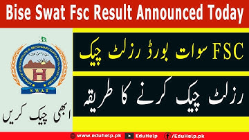 Bise Swat Fsc Result 2022 Announced Today